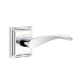 Emtek - Passage, Wilshire Rosette, Triton Lever, RH, US26 - Polished Chrome