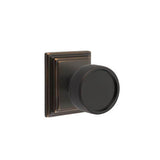 Emtek - Passage, Wilshire Rosette US10B, Conical Stem US10B, Knurled Knob US10B - Oil Rubbed Bronze