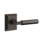 Emtek - SELECT Passage, Wilshire Rosette US10B, L-Square Stem US10B, Smooth Handle US10B RH - Oil Rubbed Bronze