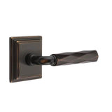 Emtek - Concealed Fastener Passage, Wilshire Rosette US10B, R-Bar Stem US10B, Tribeca Handle US10B - Oil Rubbed Bronze