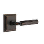 Emtek - Concealed Fastener Passage, Wilshire Rosette US10B, R-Bar Stem US10B, Tribeca Handle US10B - Oil Rubbed Bronze