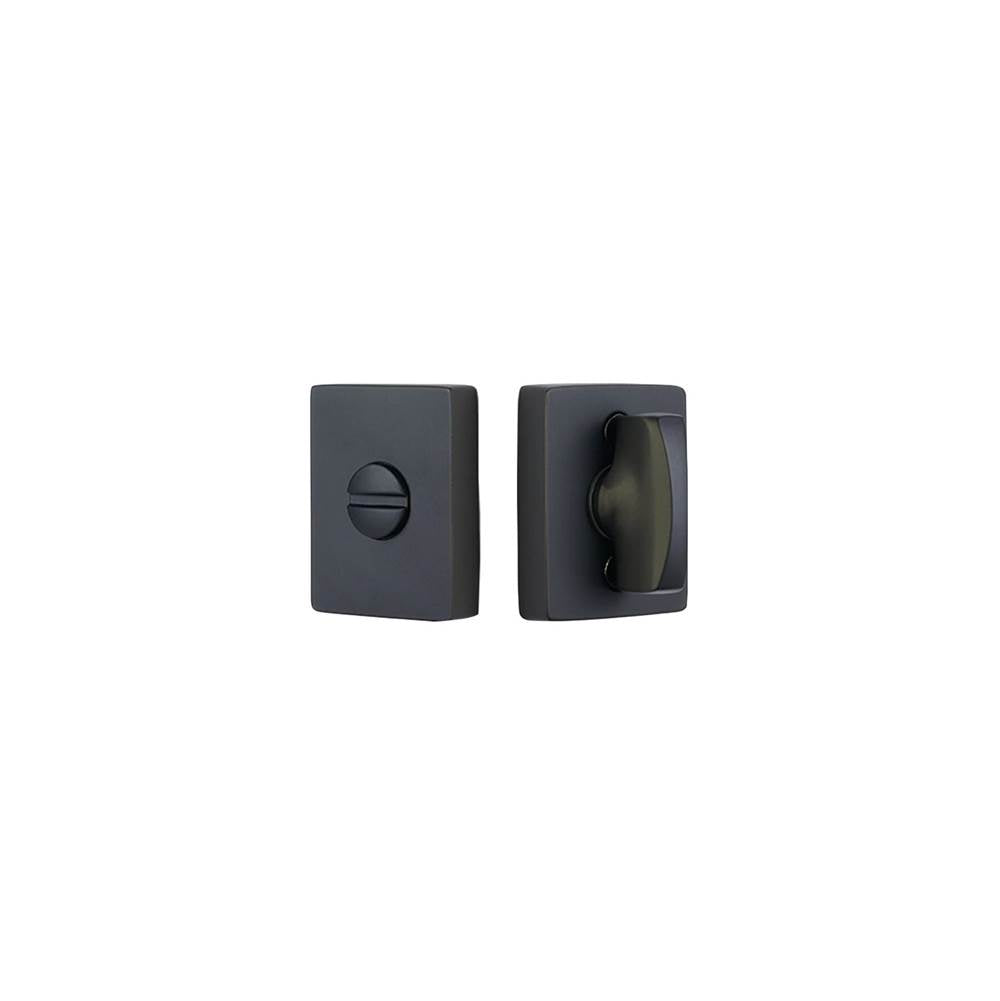 Emtek - Modern Thumbturn Privacy Lockset, US19 - Flat Black