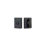 Emtek - Modern Thumbturn Privacy Lockset, US19 - Flat Black