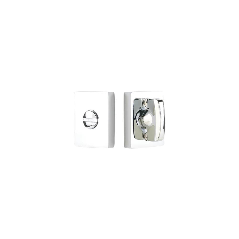 Emtek - Modern Thumbturn Privacy Lockset, US26 - Polished Chrome