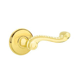 Emtek - Concealed, Passage, Watford Rosette, Rope Lever, US3NL - Unlacquered Brass