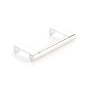 Emtek - SELECT Cabinet Edge Pull 3-3/4'' c-to-c, Round Edge Stem US14, Smooth Bar US14 - Polished Nickel