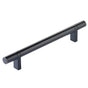 Emtek - Select Cabinet Pull 6'' C-C,  Rectangular Bar Stem US10B, Smooth Bar US10B - Oil Rubbed Bronze,Oil Rubbed Bronze