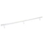 Emtek - Select Cabinet Pull 16'' C-C, Rectangular Bar Stem US26, Smooth Bar US26 - Polished Chrome,Polished Chrome