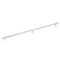 Emtek - Select Cabinet Pull 20'' C-C, Rectangular Bar Stem US15, Smooth Bar US15 - Satin Nickel,Satin Nickel