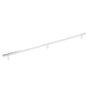 Emtek - Select Cabinet Pull 20'' C-C, Rectangular Bar Stem US26, Smooth Bar US26 - Polished Chrome,Polished Chrome