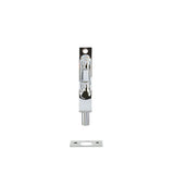 Emtek - Flush Bolt, 4'', Sq. Corners (sets) US26 - Polished Chrome