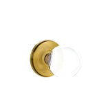 Emtek - Concealed, Privacy, Watford Rosette, Bristol Crystal Knob, US7 - French Antique