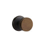 Emtek - Select Privacy, Watford Rosette US10B, Conical Stem US10B, Dark Walnut Knob - Oil Rubbed Bronze