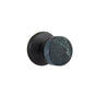 Emtek - Concealed Fastener, Select Passage, Watford Rosette US19, Conical Stem US19, Green Marble Knob - Flat Black