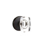 Emtek - Passage, Watford Rosette, Windsor Crystal Knob, US10B - Oil Rubbed Bronze