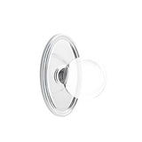 Emtek - Dummy, Oval Rosette, Bristol Knob, US26 - Polished Chrome