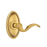 Emtek - Privacy, Oval Rosette, Cortina Lever, RH, US7 - French Antique