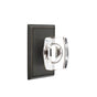 Emtek - Concealed, Privacy, Rectangular Rosette, Windsor Crystal Knob, US10B - Oil Rubbed Bronze