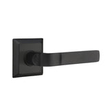 Emtek - Passage, Quincy Rosette, Aston Lever, RH, US19 - Flat Black