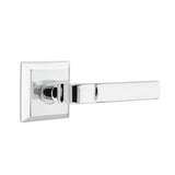 Emtek - Privacy, Quincy Rosette, Aston Lever, RH, US26 - Polished Chrome