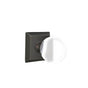 Emtek - Concealed, Passage, Quincy Rosette, Bristol Knob, US10B - Oil Rubbed Bronze