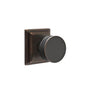 Emtek - Dummy, Wilshire Rosette, Bern Knob, US10B - Oil Rubbed Bronze