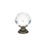 Emtek - Diamond Cabinet Knob, 1-1/4'', US15A - Pewter