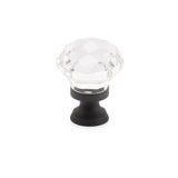 Emtek - Diamond Cabinet Knob, 1-1/4'', US19 - Flat Black