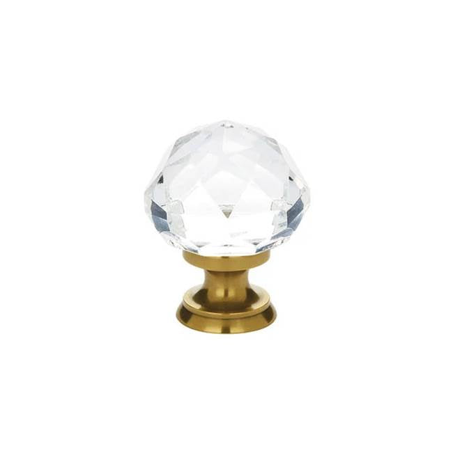 Emtek - Diamond Cabinet Knob, 1-1/4'', US7 - French Antique