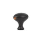 Emtek - Cabinet Knob, Brass Egg, 1'', US10B - Oil Rubbed Bronze
