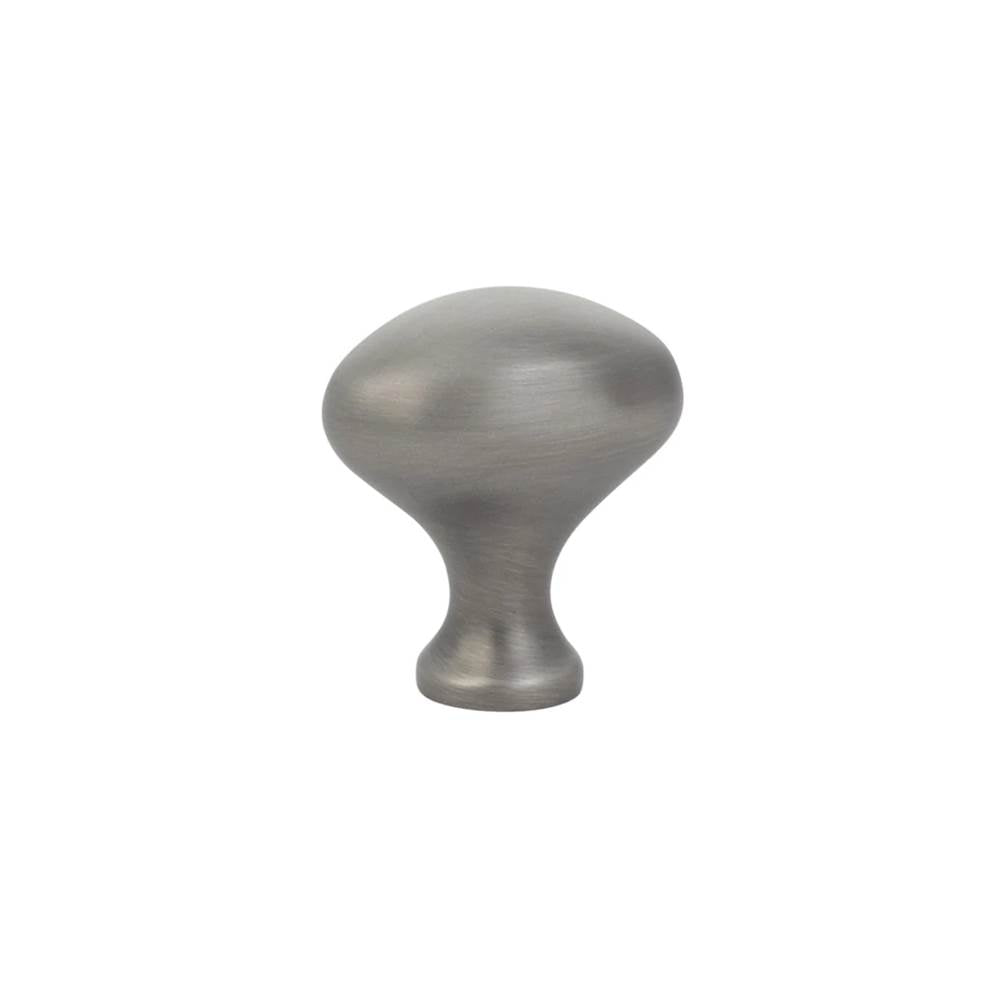 Emtek - Cabinet Knob, Brass Egg, 1'', US15A - Pewter