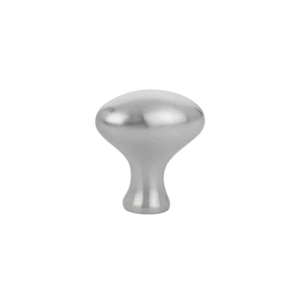 Emtek - Cabinet Knob, Brass Egg, 1'', US15 - Satin Nickel