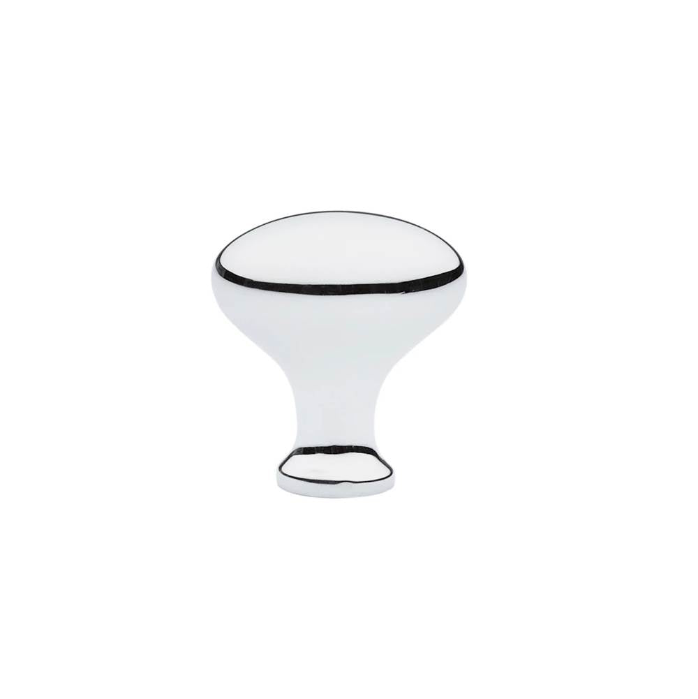 Emtek - Cabinet Knob, Brass Egg, 1'', US26 - Polished Chrome