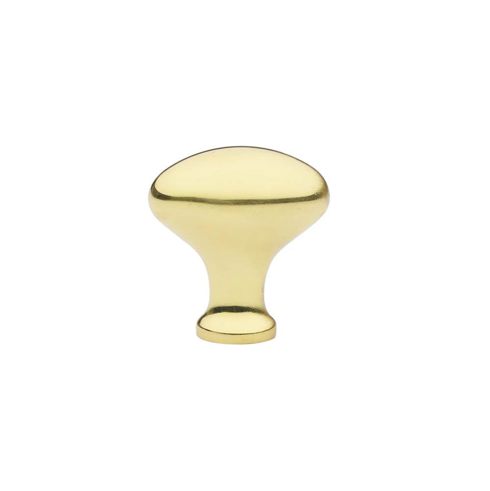 Emtek - Cabinet Knob, Brass Egg, 1'', US3 - Polished Brass