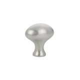Emtek - Cabinet Knob, Brass Egg, 1-1/4'', US15 - Satin Nickel