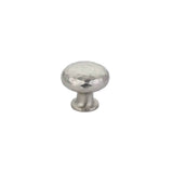 Emtek - Arts and Crafts Round Dimpled Knob, 1-1/4'', US15 - Satin Nickel