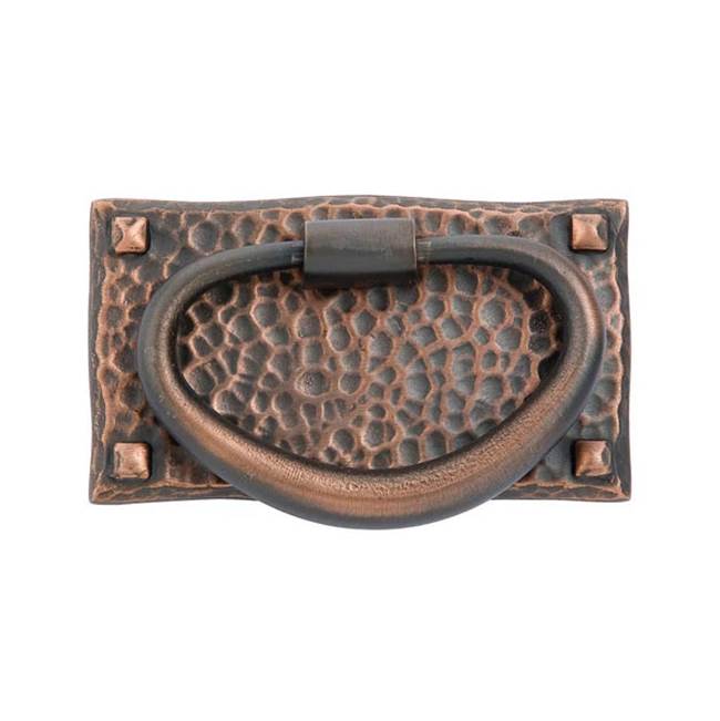 Emtek - Hammered Oval Pull, US10B - Oil Rubbed Bronze