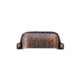 Emtek - Hammered Bin Pull, 3'' C-C, US10B - Oil Rubbed Bronze