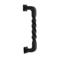 Emtek - Tuscany 8'' Twist Pull, FB - Flat Black Bronze Patina