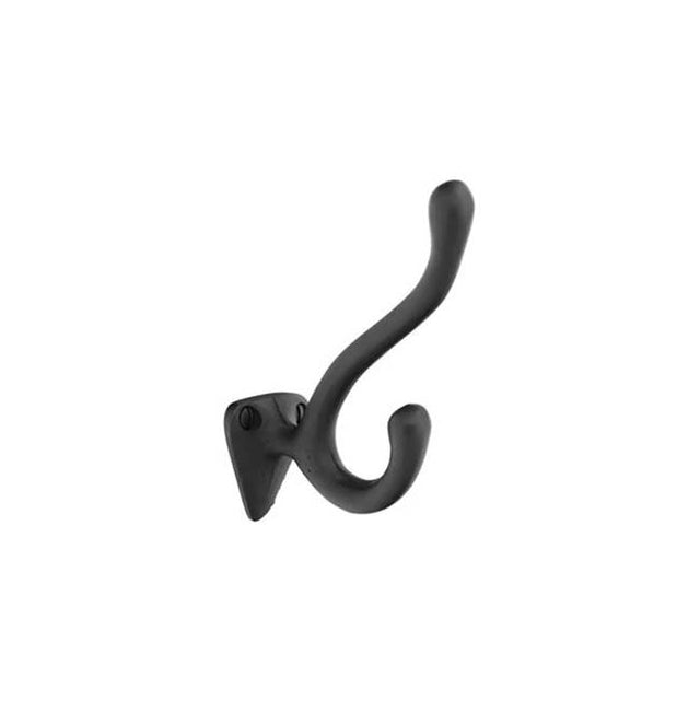Emtek - Brz Hook, FB - Flat Black Bronze Patina