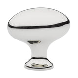 Emtek - Egg Wardrobe Knob, 1-3/4'', US14 - Polished Nickel