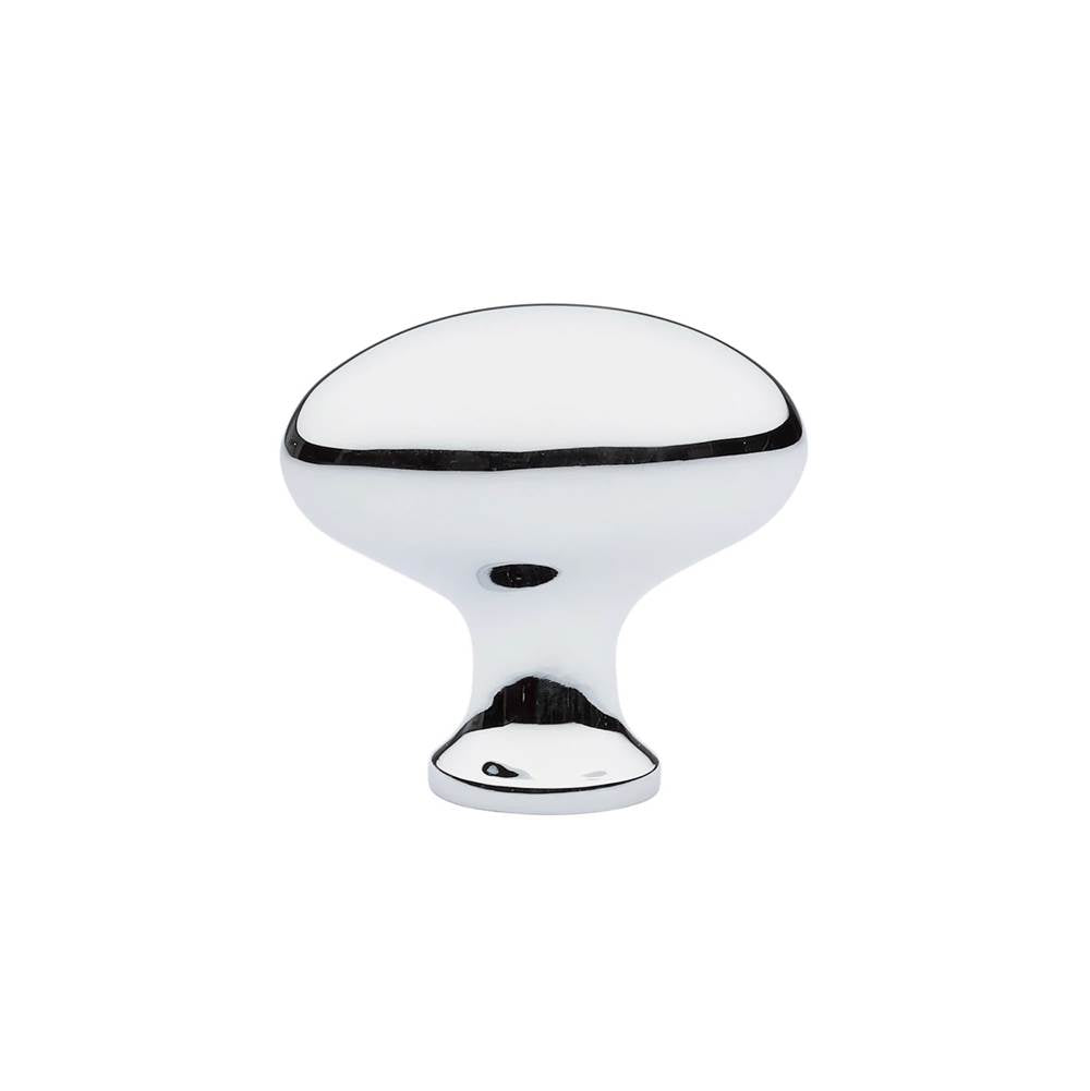 Emtek - Egg Wardrobe Knob, 1-3/4'', US26 - Polished Chrome