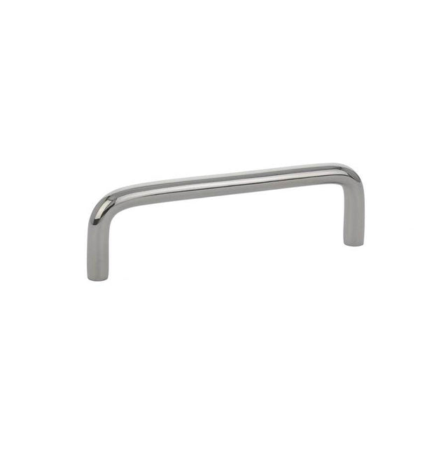 Emtek - Wire Pull, 3'' C-C, US14 - Polished Nickel
