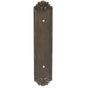 Emtek - Tuscany Petal Pull Plate, MB - Medium Bronze Patina