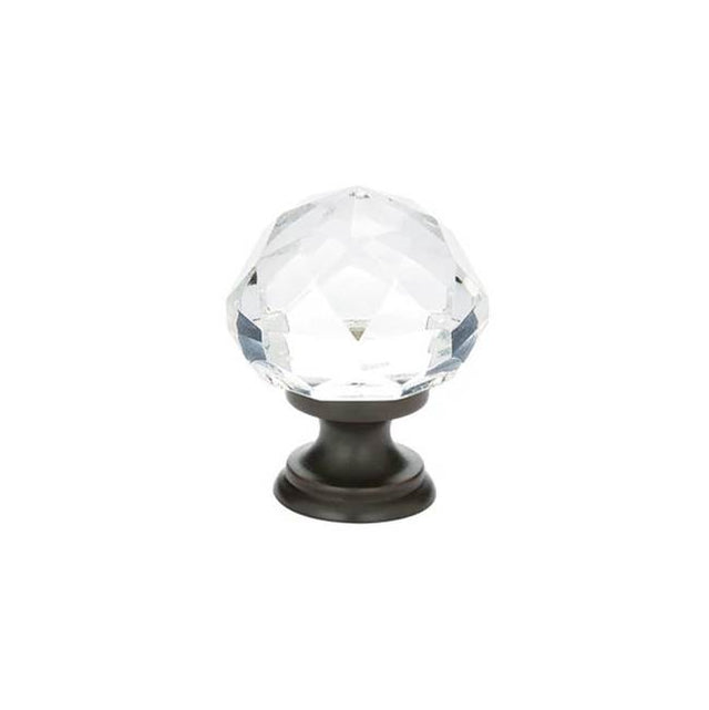 Emtek - Diamond Wardrobe Knob, 1-3/4'', US10B - Oil Rubbed Bronze