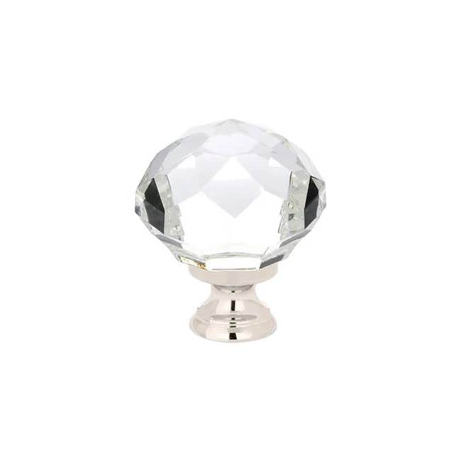 Emtek - Diamond Wardrobe Knob, 1-3/4'', US14 - Polished Nickel