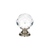 Emtek - Diamond Wardrobe Knob, 1-3/4'', US15 - Satin Nickel