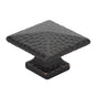 Emtek - Arts and Crafts Square Dimpled Knob, 1-3/4'', US10B - Oil Rubbed Bronze