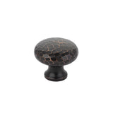 Emtek - Arts and Crafts Round Dimpled Knob, 1-3/4'', US10B - Oil Rubbed Bronze