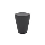 Emtek - Cone Knob, Large 1-1/8'', US19 - Flat Black